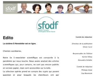 E Newsletter 6 spéciale Covid-19